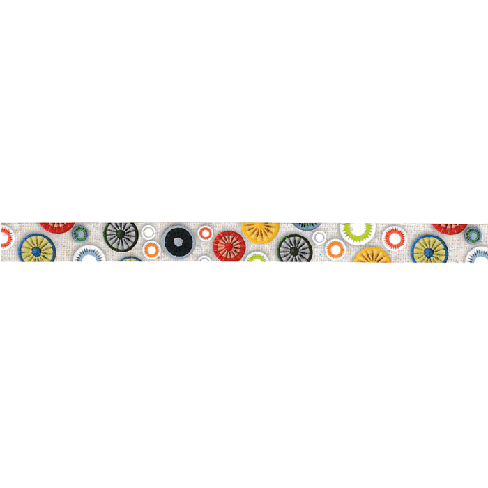 P135 * passementarie button * MT masking tape