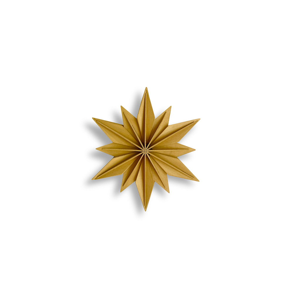 73. Decor Star Honey Yellow 15cm * 3D puzzel kaart * LOVI