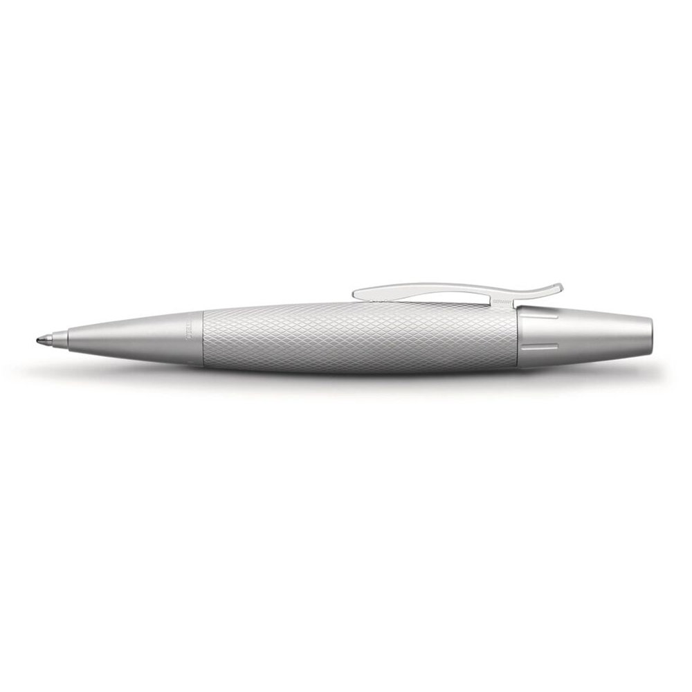 E-motion Pure Silver ballpoint * Faber-Castell