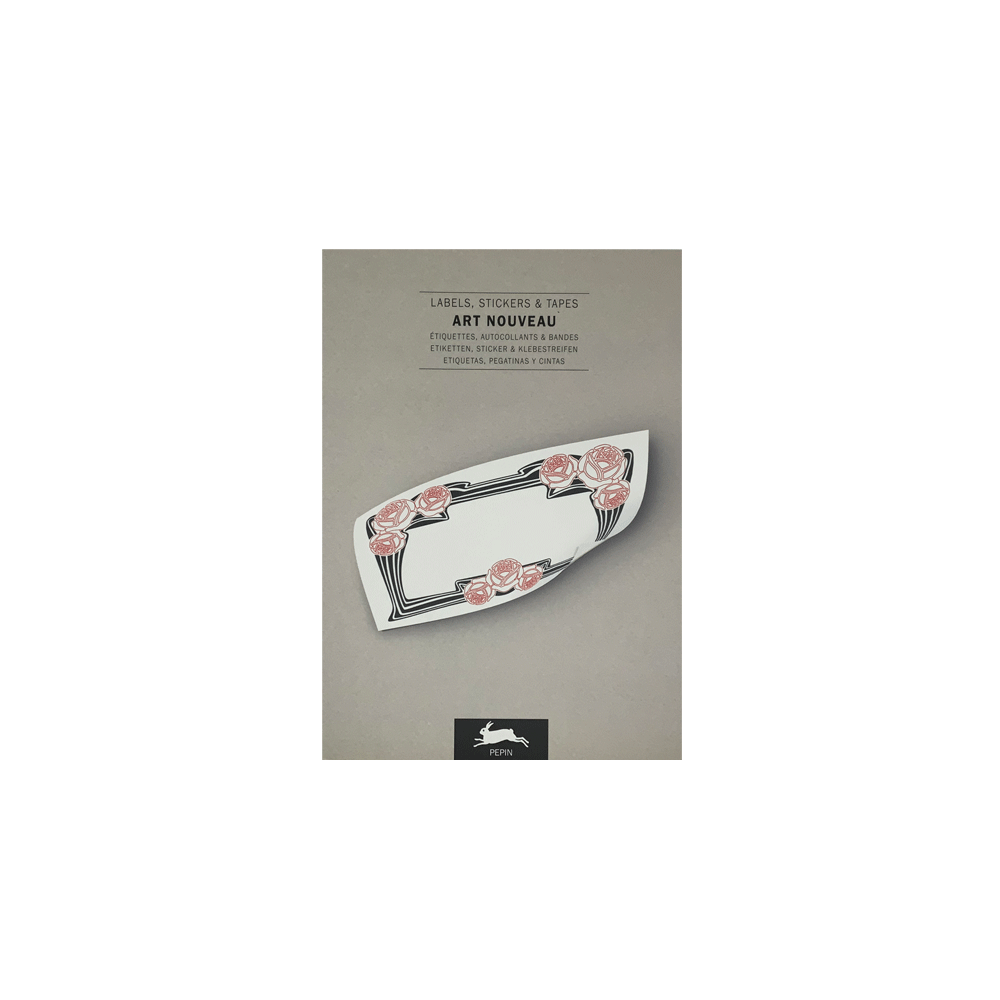 LST00 Art Nouveau * Labels, Stickers en Tape * The Pepin Press