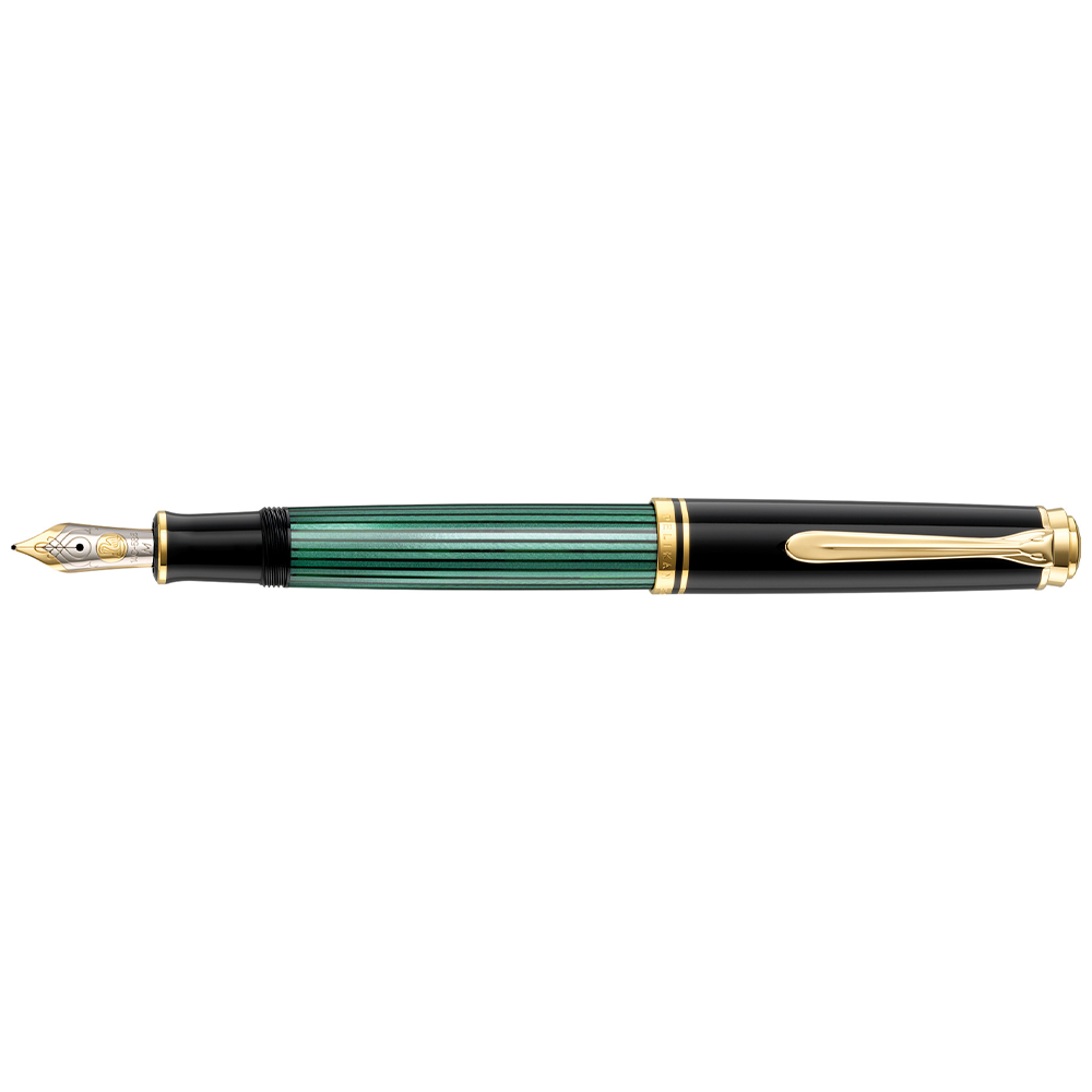 Souverän M600 green-black fountain pen * Pelikan