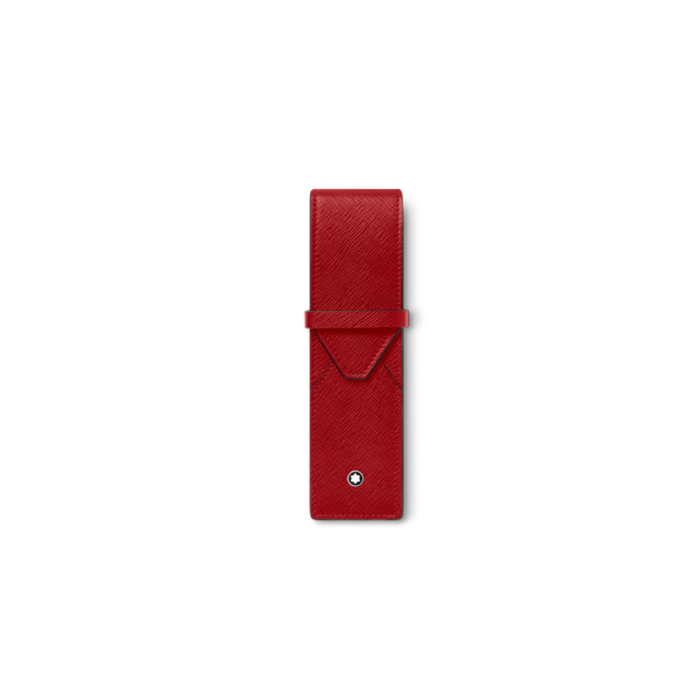 Sartorial pen pouch 2 pens red 131204 * Montblanc leather