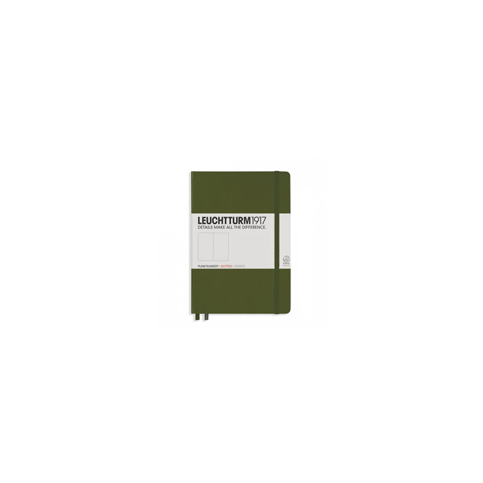 Notitieboek Medium A5 * Army green * Leuchtturm 1917