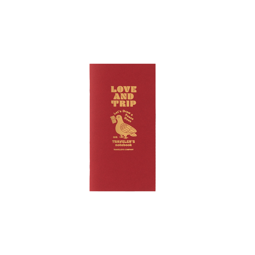 Traveler's notebook LOVE AND TRIP Refill, Regular * Traveler's Company Japan