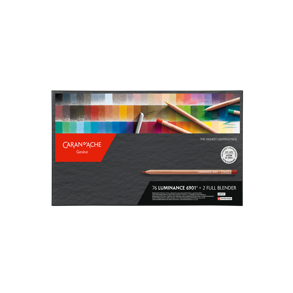 76 Kleurpotloden, Expert Luminance 6901 * Caran d'Ache