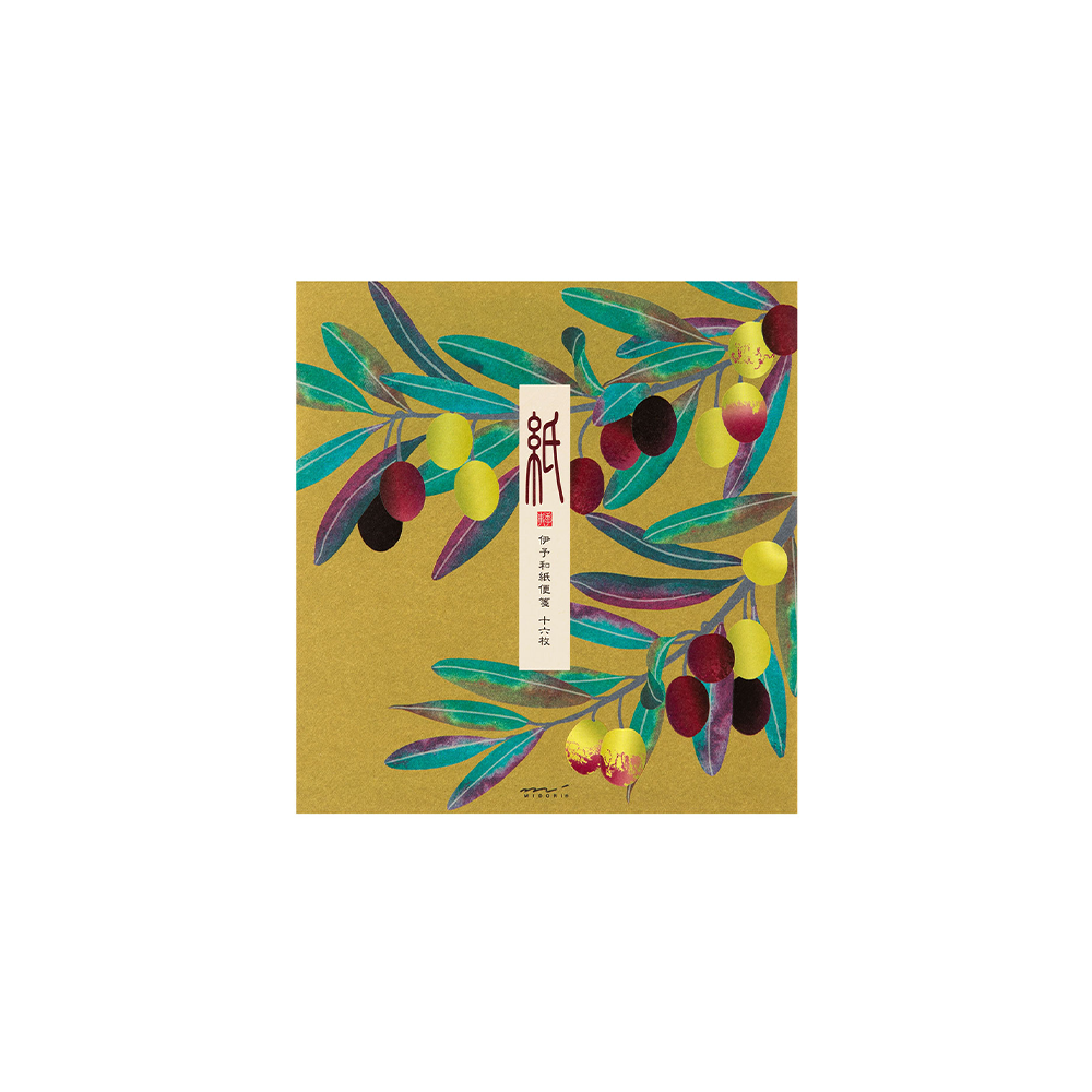 56.1 Olives Letter Pad * Midori