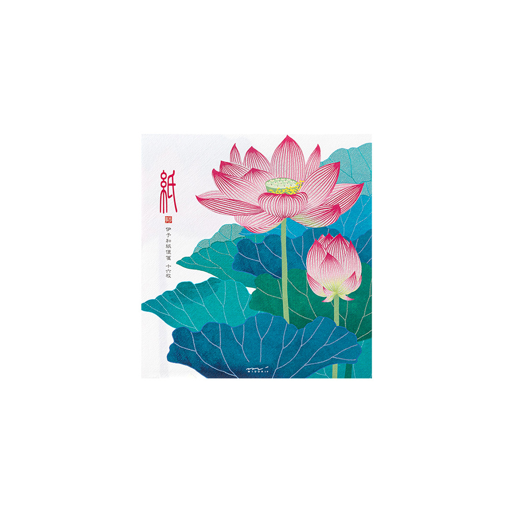 39.1 Lotus Briefpapier * Midori