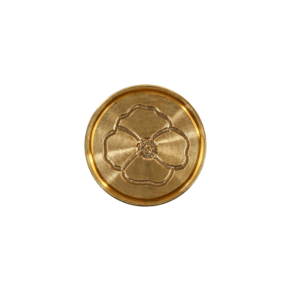 Brass Wax Seal Stamp 24mm Poppy * J. Herbin