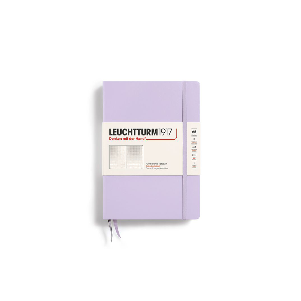 Notitieboek A5, Hardcover, Lilac * Leuchtturm1917