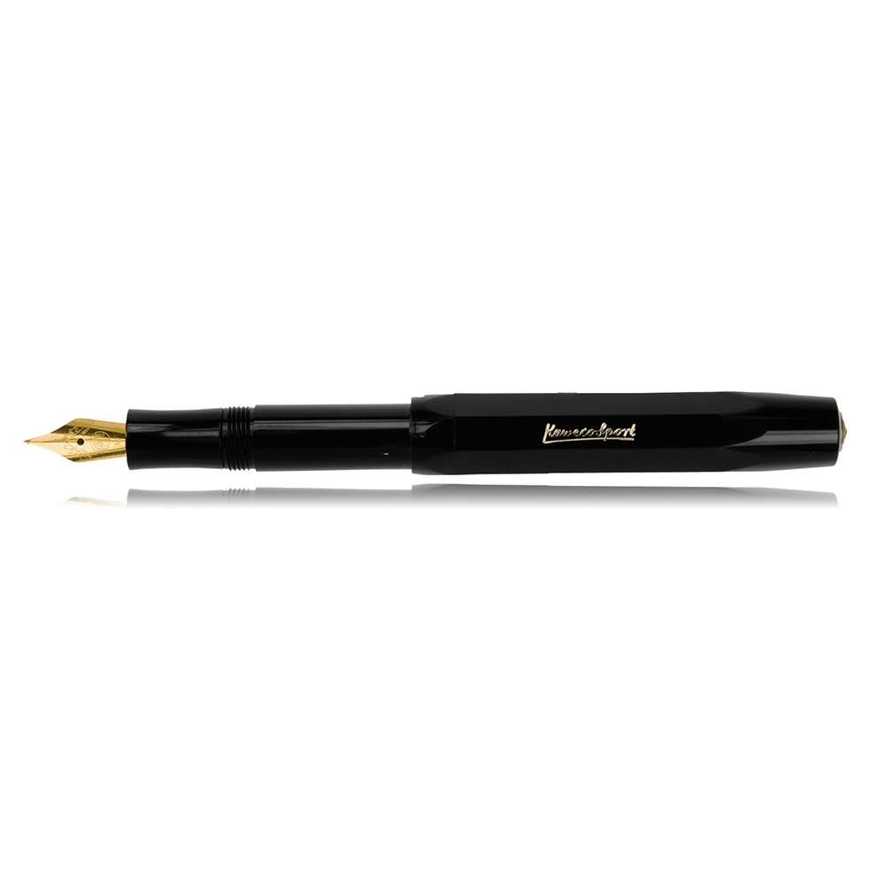 Sport Classic Black Fountain Pen * Kaweco