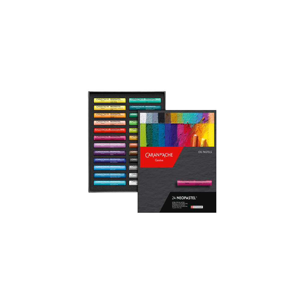24 Oliepastels, Expert Neopastel * Caran d'Ache