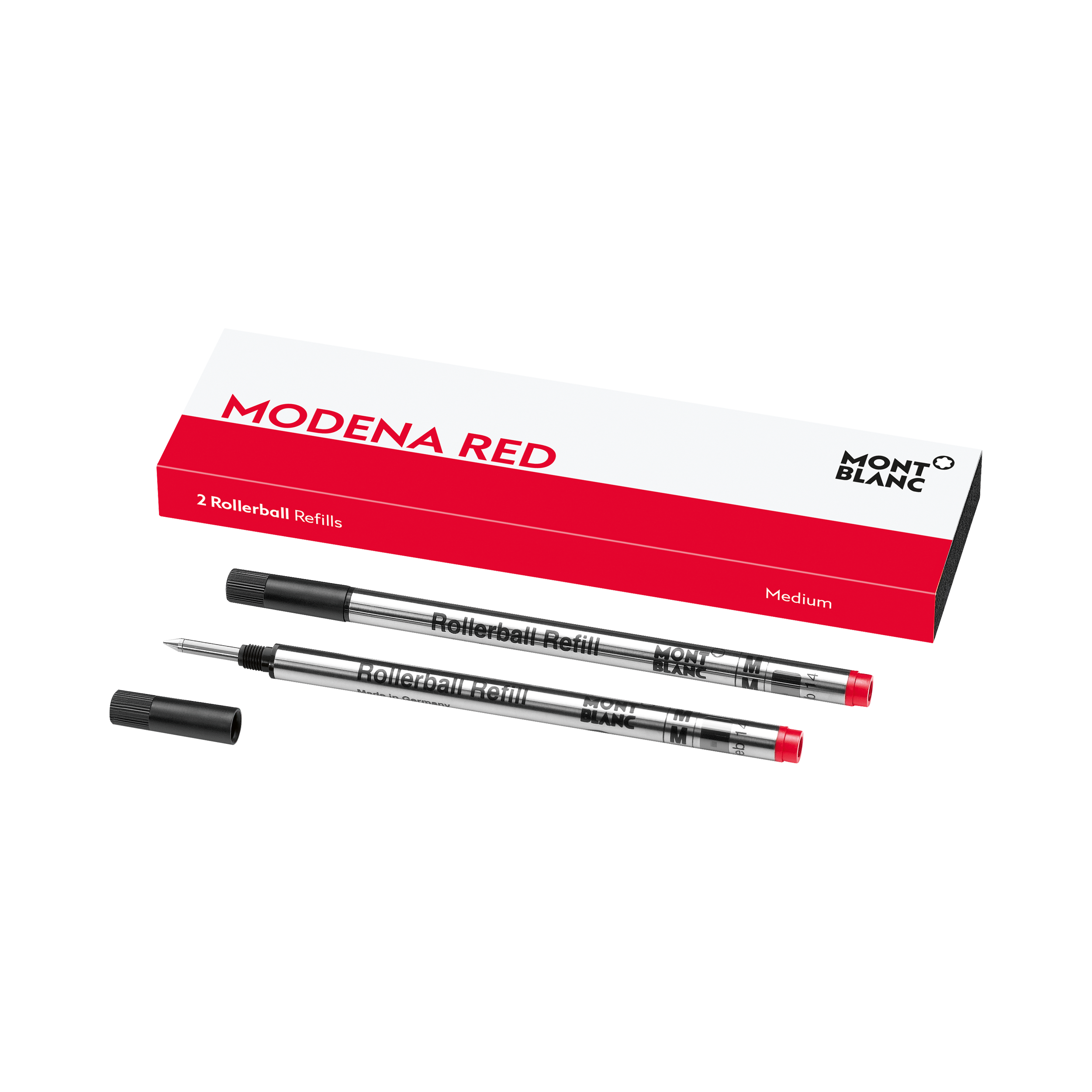 Modena Red rollerball refills * Montblanc