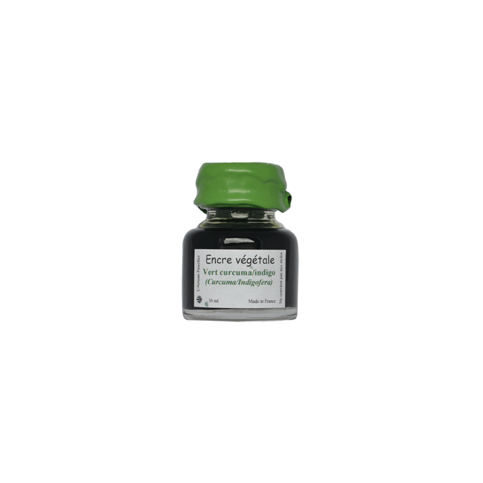 Vert Curcuma-Indigo (Curcuma, Indigofera) * vegetal ink * L' Artisan Pastellier