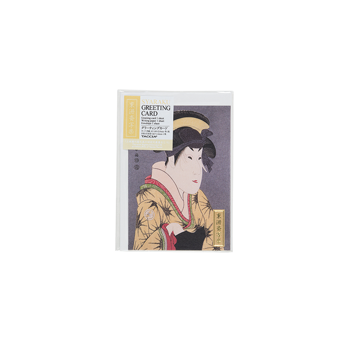 Greeting Card Natane Ukiyo-e Sharaku * Taccia 