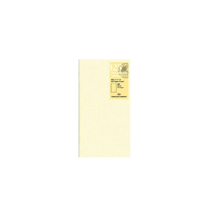 025 - MD Papier Creme * regular * Traveler's Company