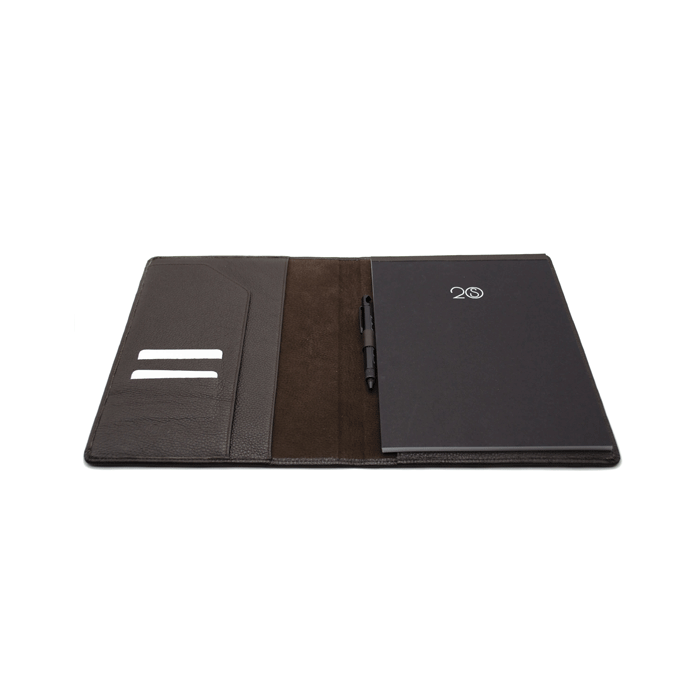 24.01 Notepad A4, brown * 20S Design