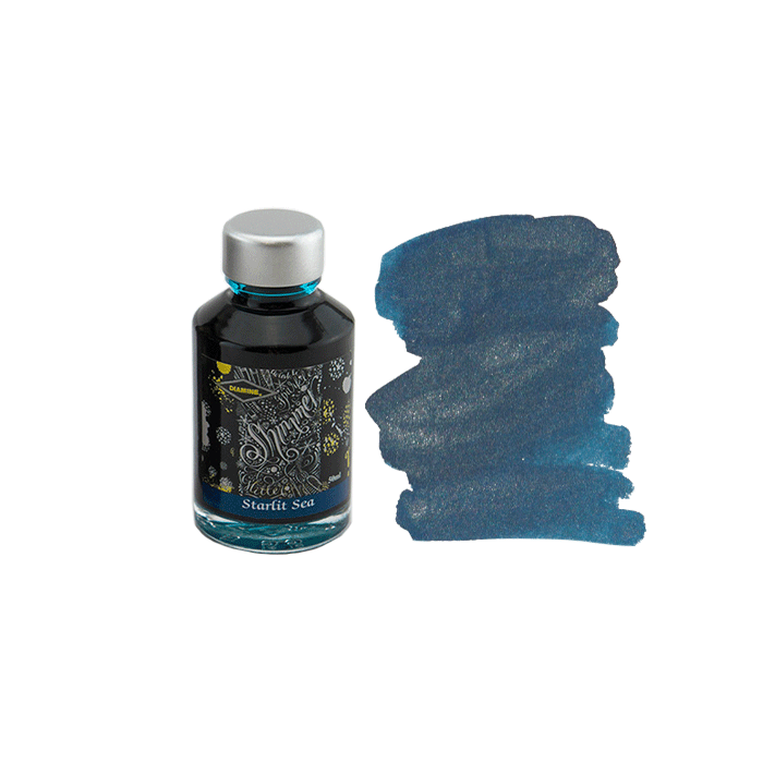 Starlit Sea shimmer ink * Diamine