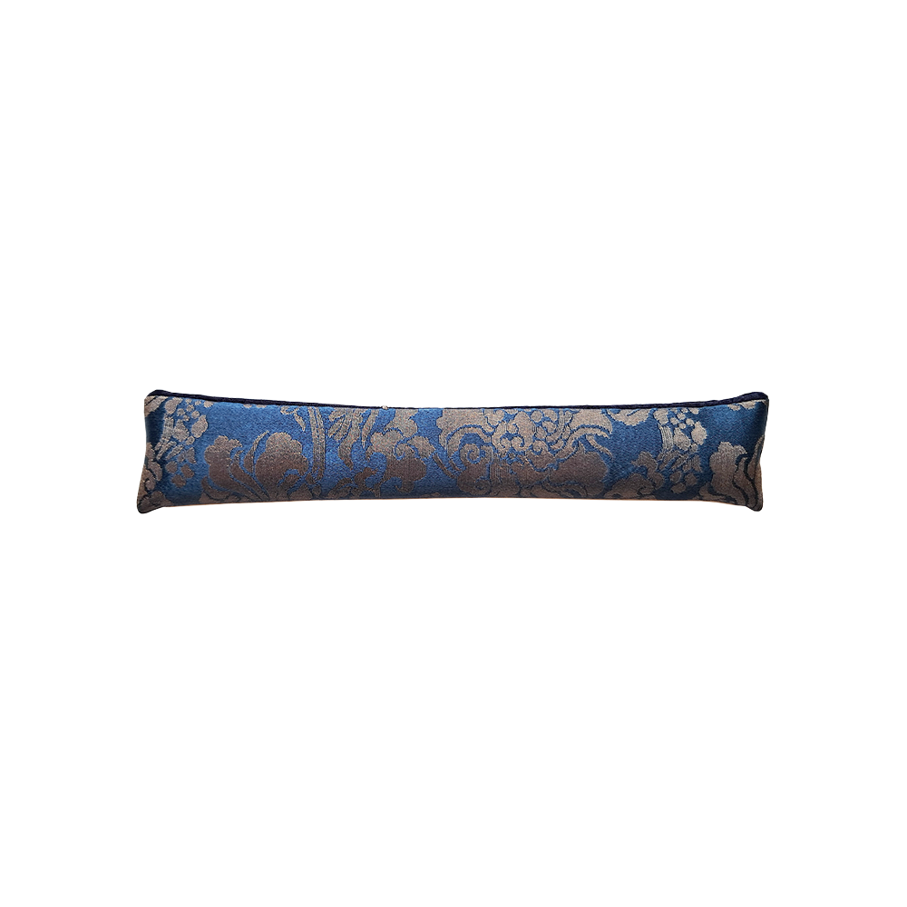 Beige Flowers Blue pen Kimono Regular * Uttoko