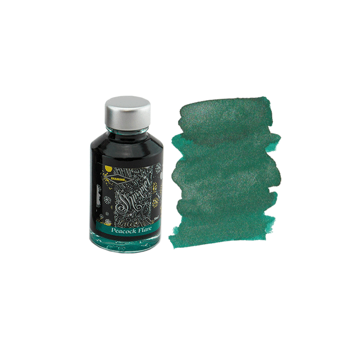 Peacock Flare shimmer inkt * Diamine