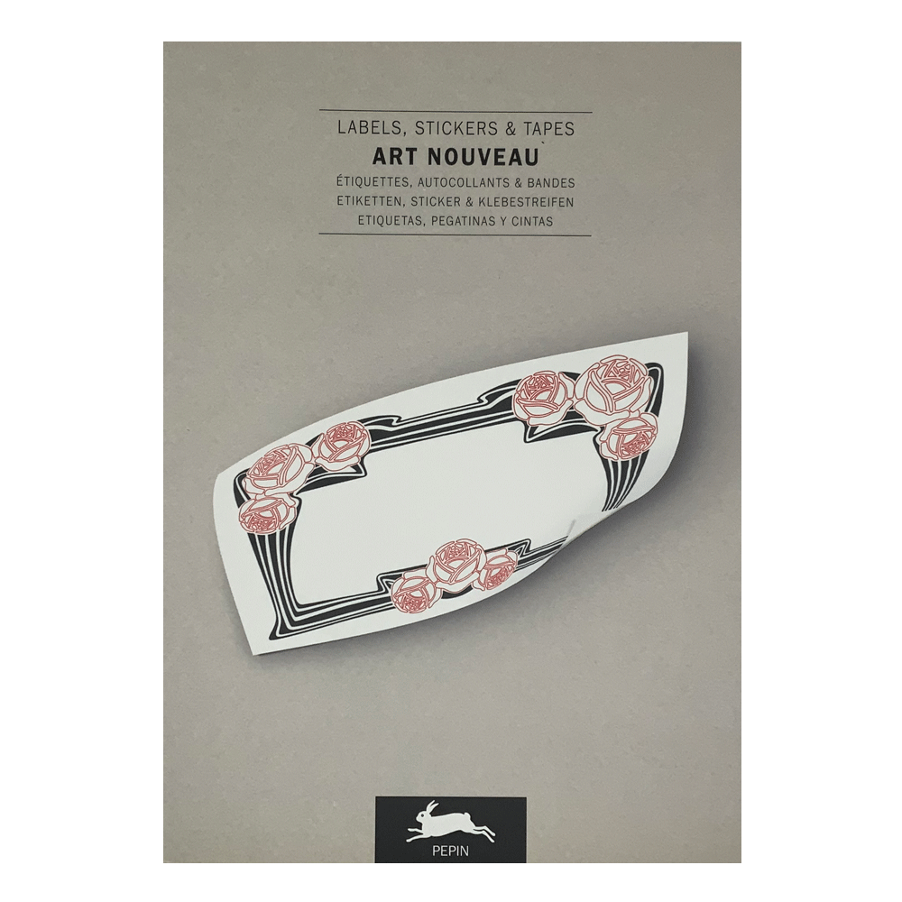 LST00 Art Nouveau * Labels, Stickers en Tape * The Pepin Press