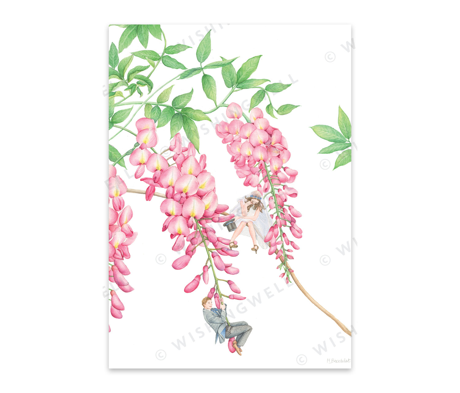 FL12. Wisteria * Wishingwell gift card