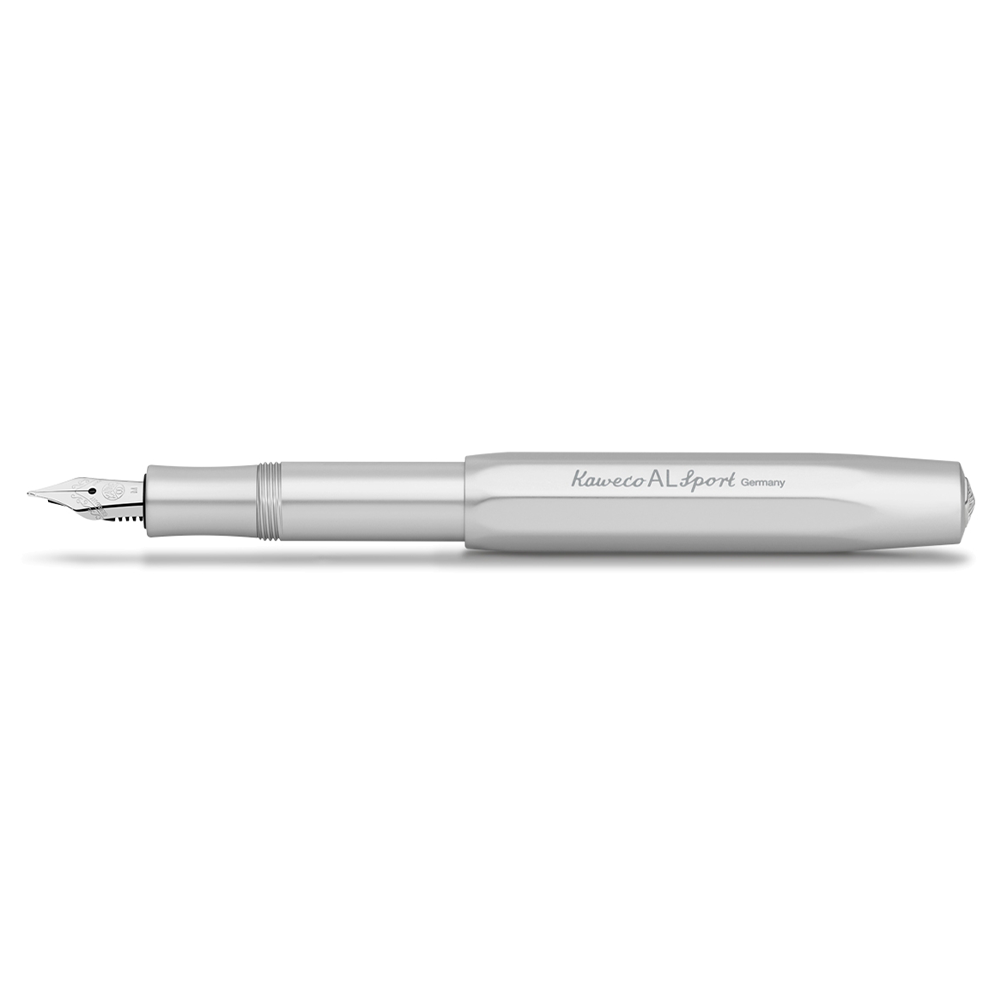 Sport Aluminium Silver fountain pen * Kaweco