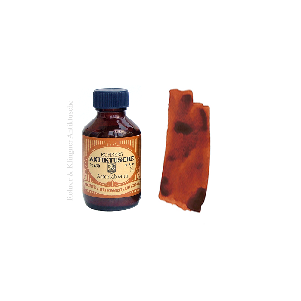 Antiktusche Astoriabraun, pigment ink * Rohrer & Klingner 