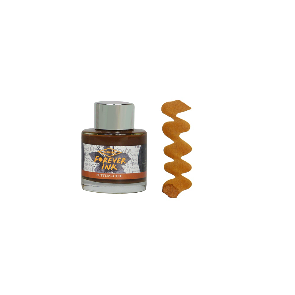 Butterscotch Forever ink 50ml, pigment * Diamine