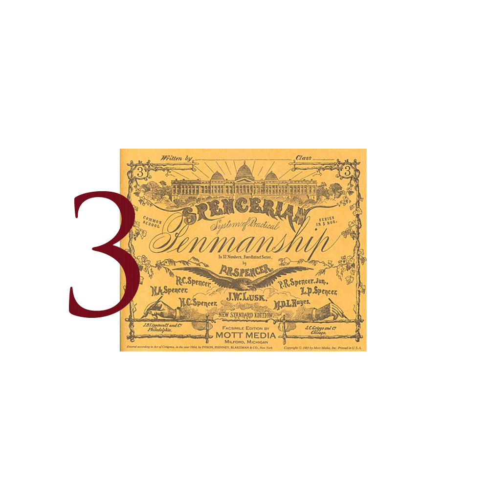 3. Spencerian Penmanship, oefenschrift 3 * Mott media