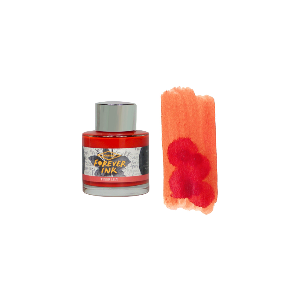 Tiger Lily Forever Ink 50ml, pigment * Diamine