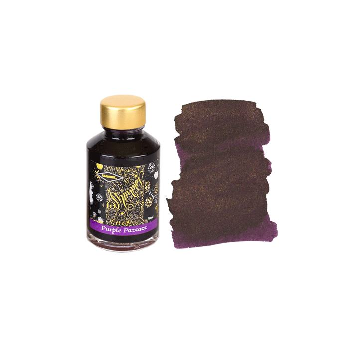 Purple Pazzazz shimmer ink * Diamine