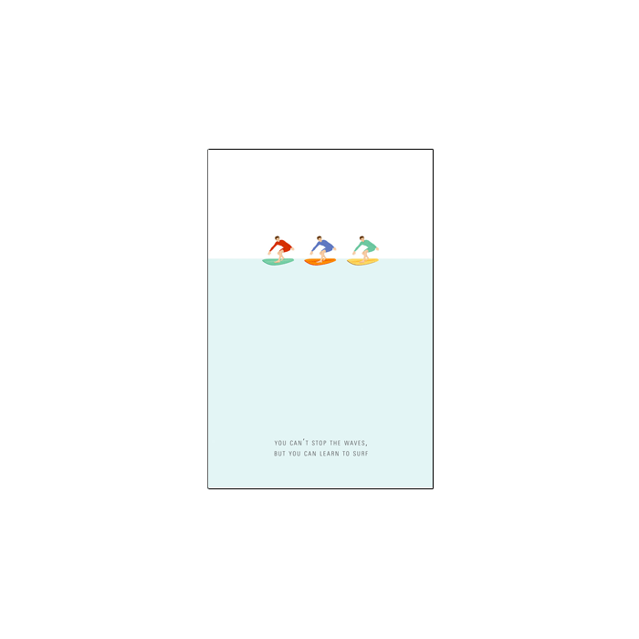 017. You can't stop the waves * Studio Mira gift cards