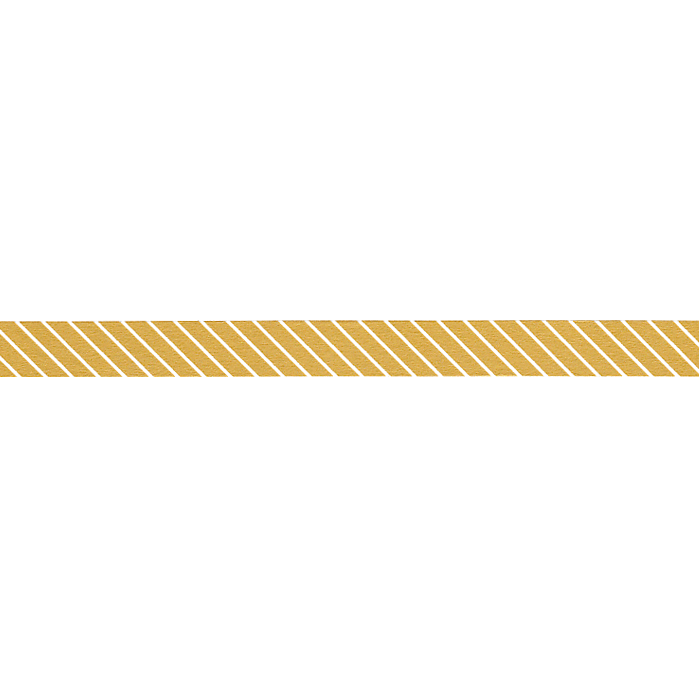 D144 * stripe gold * MT masking tape
