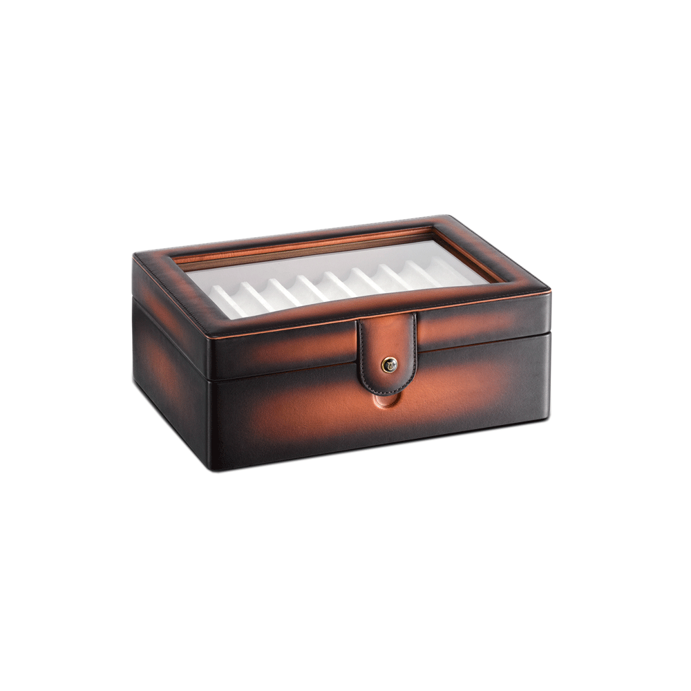 Hemingway Cognac Pen Chest, 20 pens * Lapis Bard