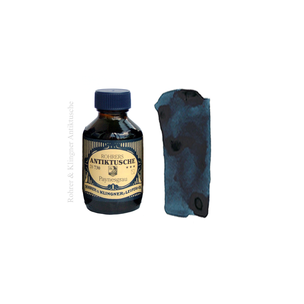 Antiktusche Paynesgrau, pigment ink * Rohrer & Klingner 