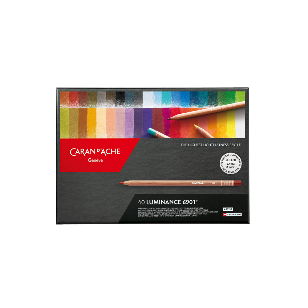 40 Kleurpotloden, Expert Luminance 6901 * Caran d'Ache