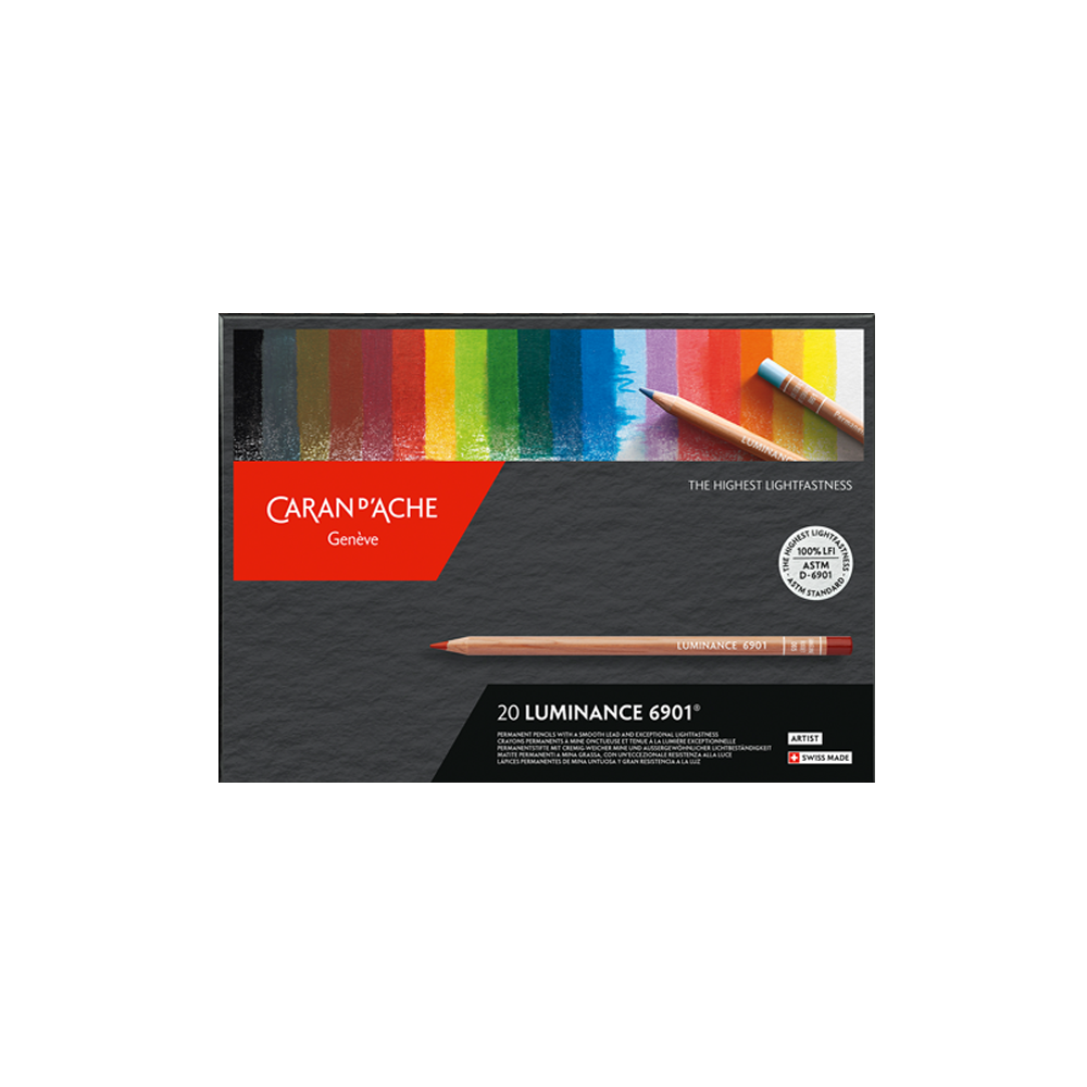 20 Kleurpotloden, Expert Luminance 6901 * Caran d'Ache