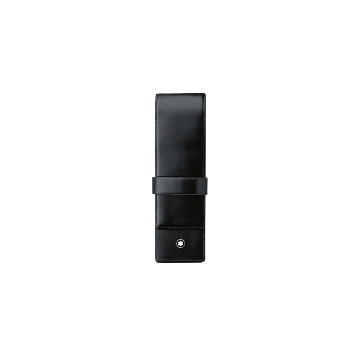 Meisterstück etui 2 pennen zwart 14311 * Montblanc leder