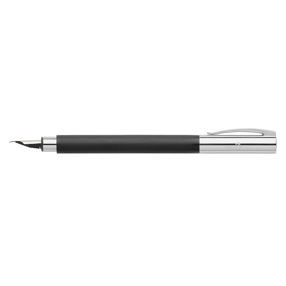 Ambition Resin Zwart vulpen * Faber-Castell