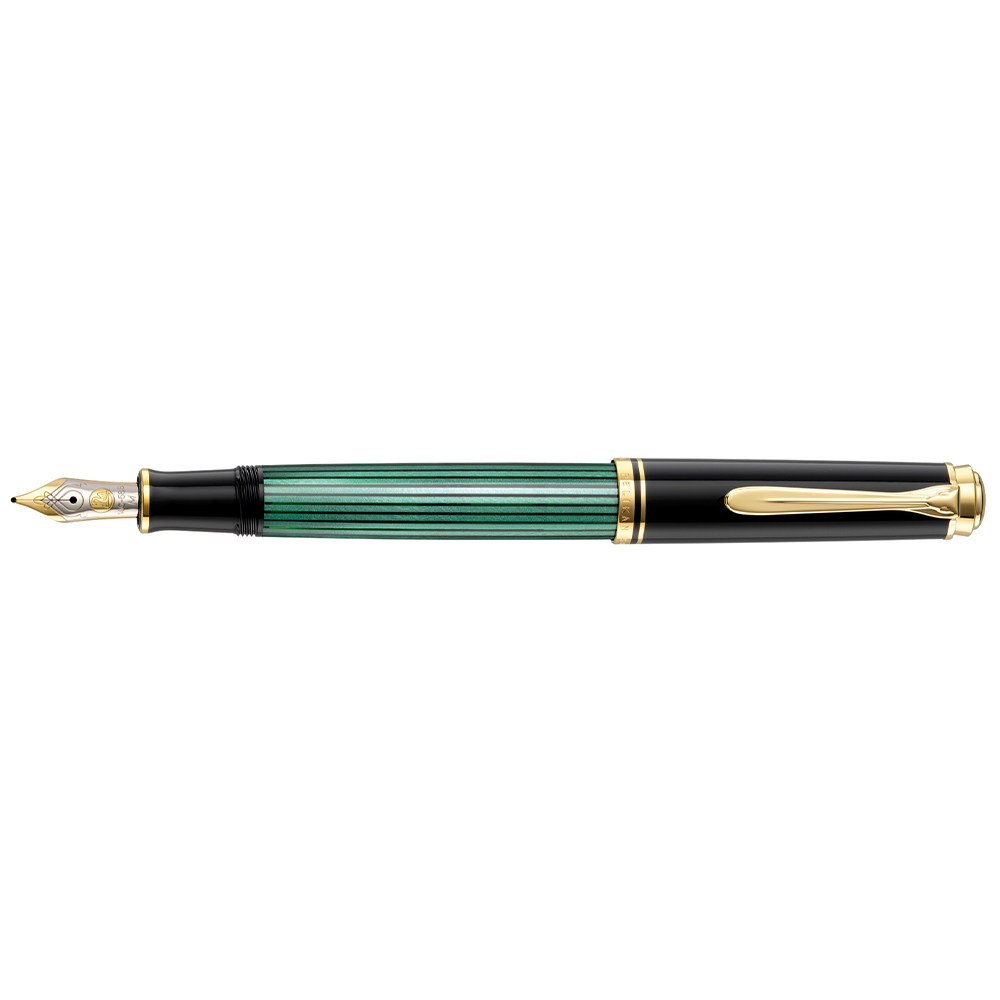 Souverän M400 green-black fountain pen * Pelikan