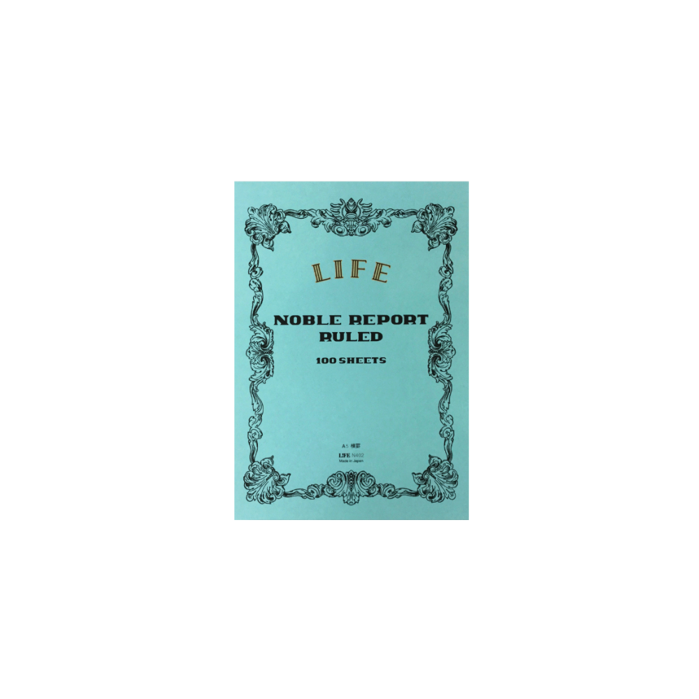 Life A5 Noble Report mineral * ruled