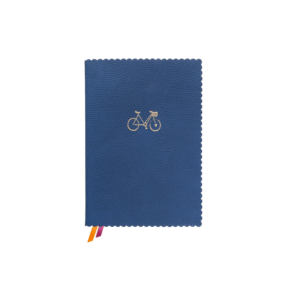 NEW 13. Journal, Donkerblauw, Fiets * Artebene