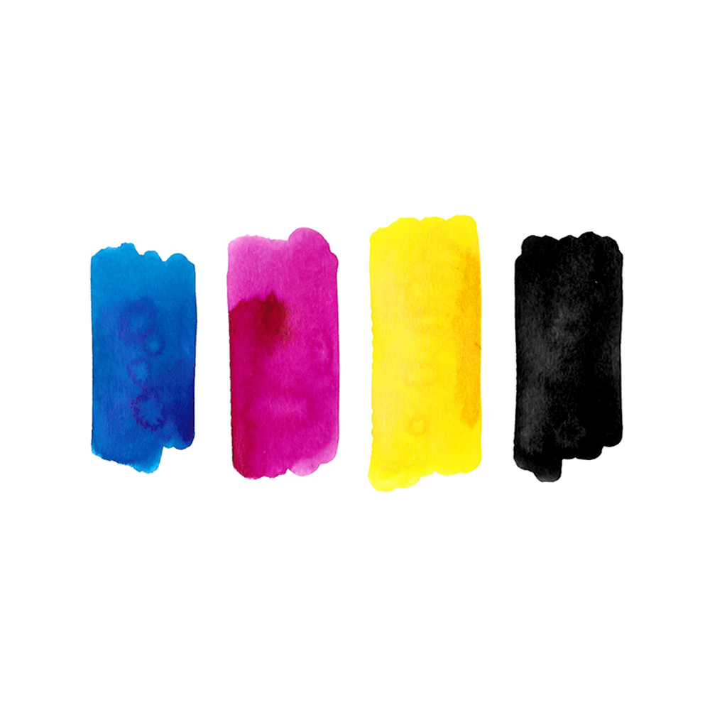 CMYK set Forever ink 50ml, pigment * Diamine