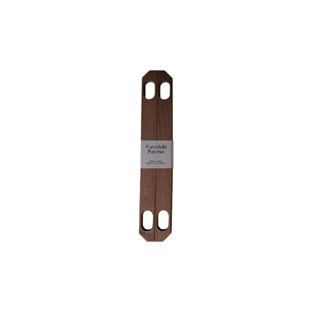 41. Furoshiki Patchin Black Walnut 115cm * Musubi