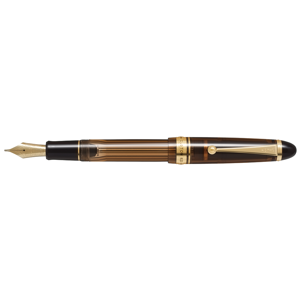 Pilot Custom 823 transparant bruin * pilot
