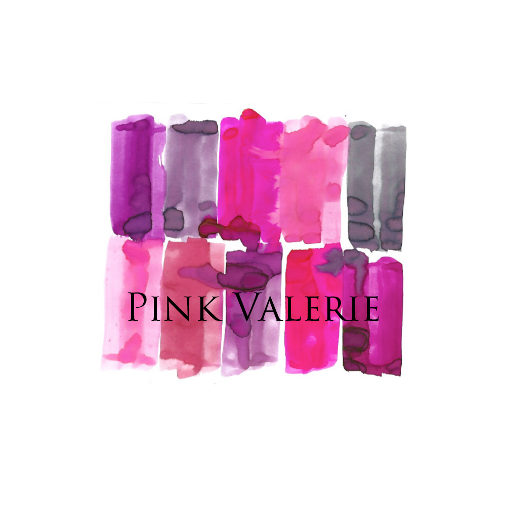 Pink Valerie 10 pink ink samples