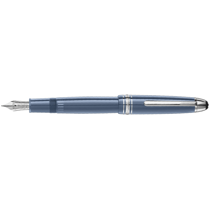 Glacier Blue Precious Resin LeGrand fountain pen * Montblanc Meisterstück