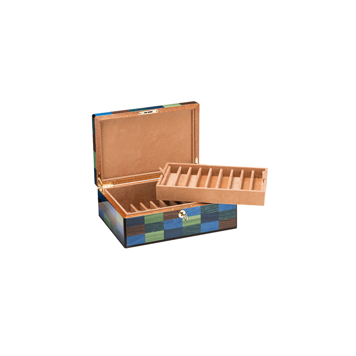 Cannaregio 18 pen chest Venezia II wooden lid * Morici 