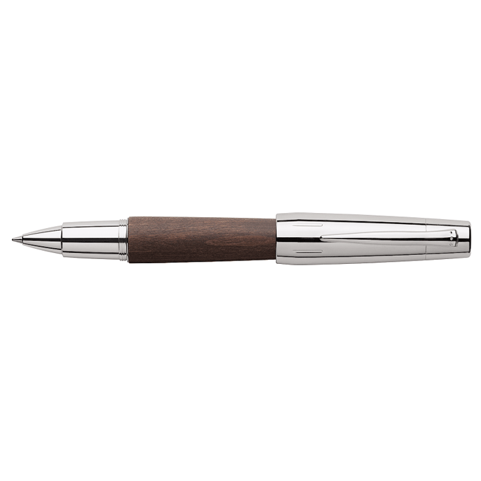 E-motion darkbrown pearwood rollerball * Faber-Castell