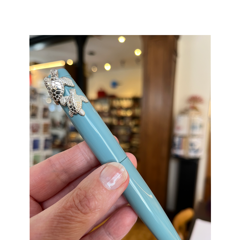 WPIC. Ama-Iro Writer Piccolo, Turtle rollstopper * Nakaya